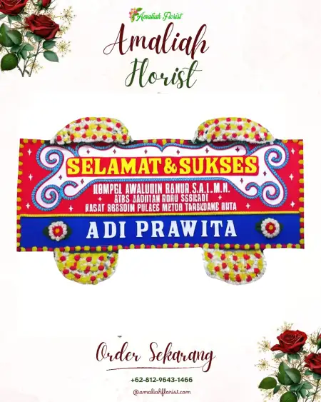 Papan Bunga Ucapan Selamat Sumberrejo